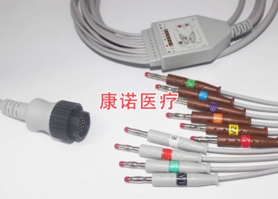零谦心电图机线12导心电图机
