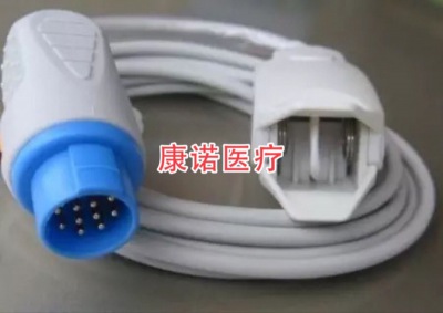 兼容布鲁克(Brker)一体式成人指夹血氧探头线